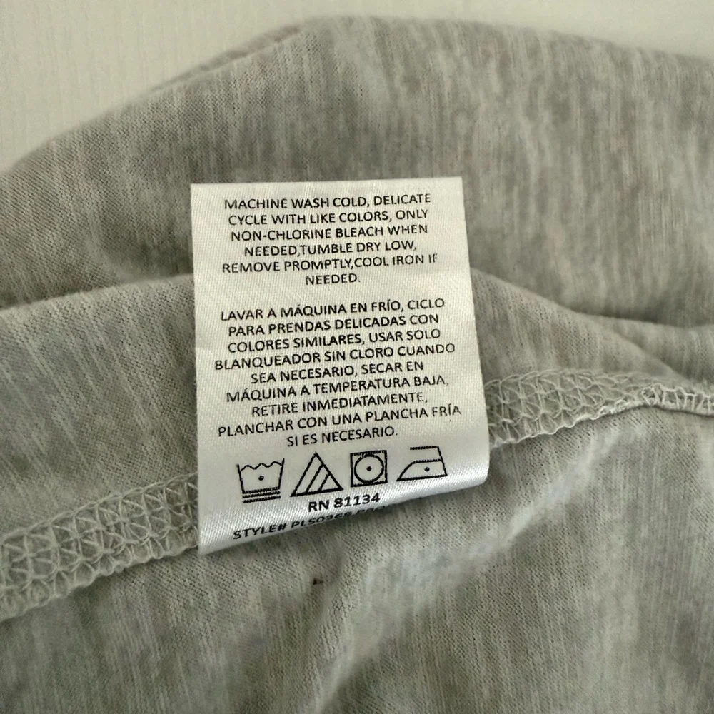 Pacific Trail Women's Cozy Athletic Outdoors Shorts Gray Size S - Picture 8 of 9